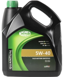 Magneti marelli lubrificante auto sintetico olio motore 5w-40 4lt